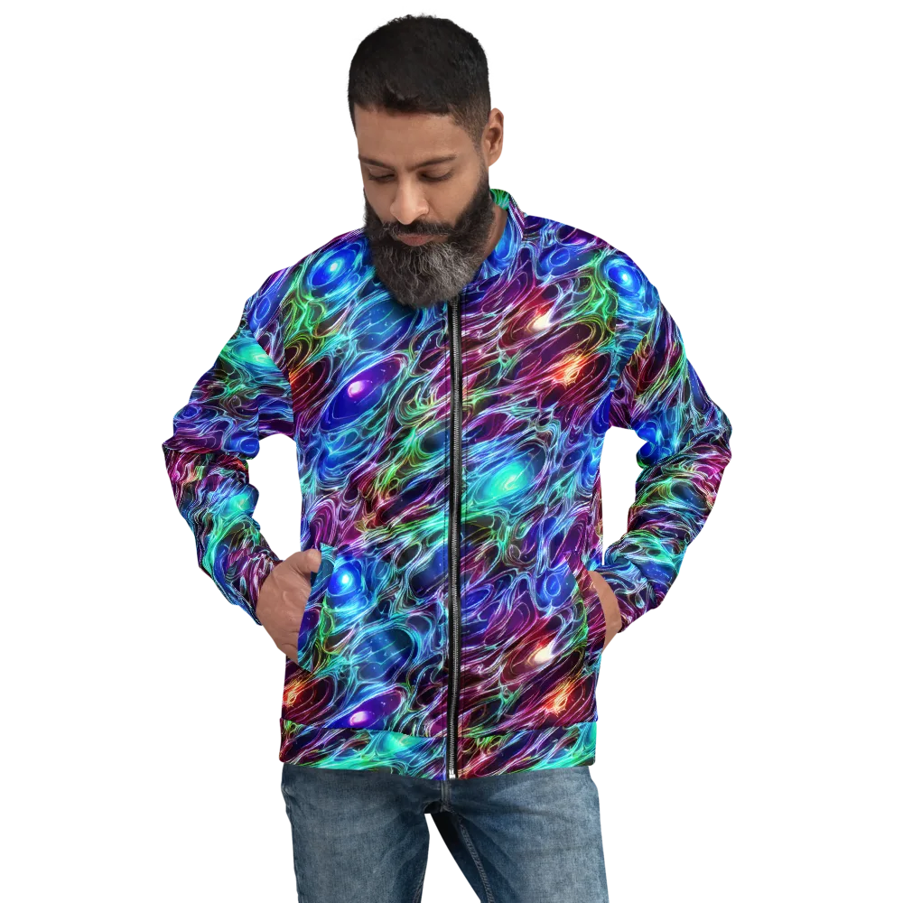 Electric Tides on Bomber Jacket — Front