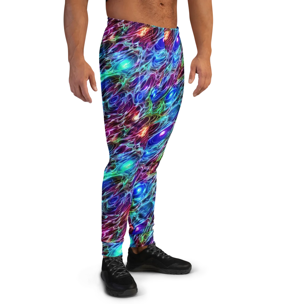 Electric Tides on Men's Joggers — Right