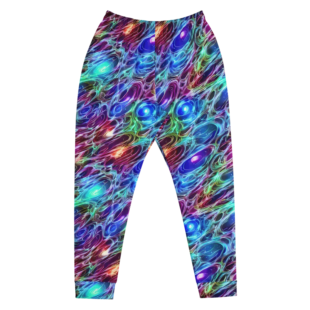 Electric Tides on Men's Joggers — Front