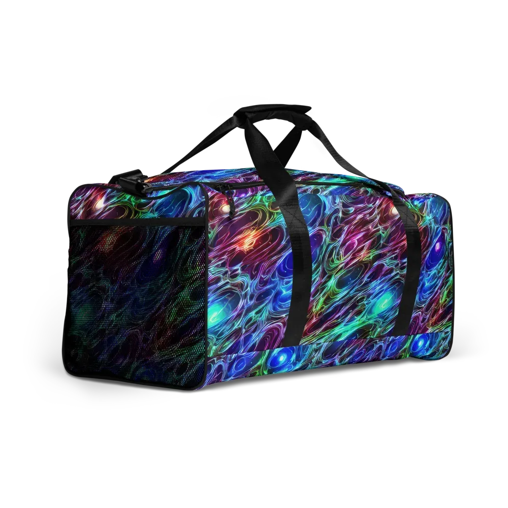 Electric Tides on Duffle Bag — Right Front