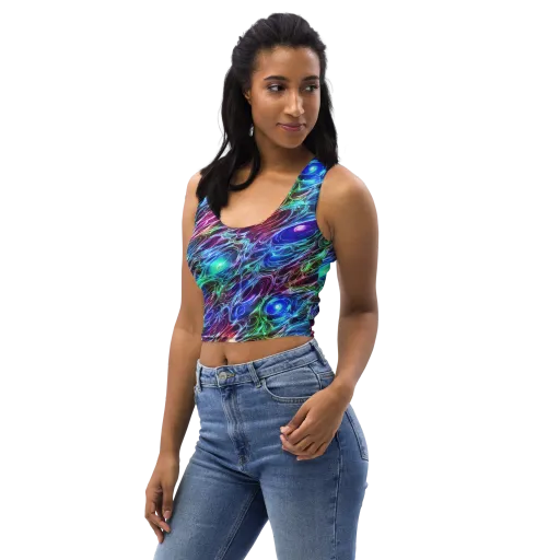 Electric Tides on a Crop Top