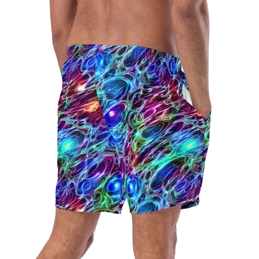Electric Tides on Swim Trunks — Right Back