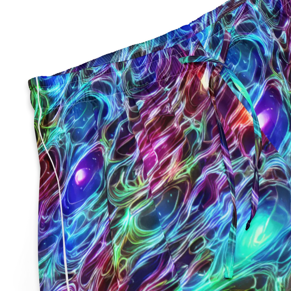 Electric Tides on Women's Pajama Shorts — Product details