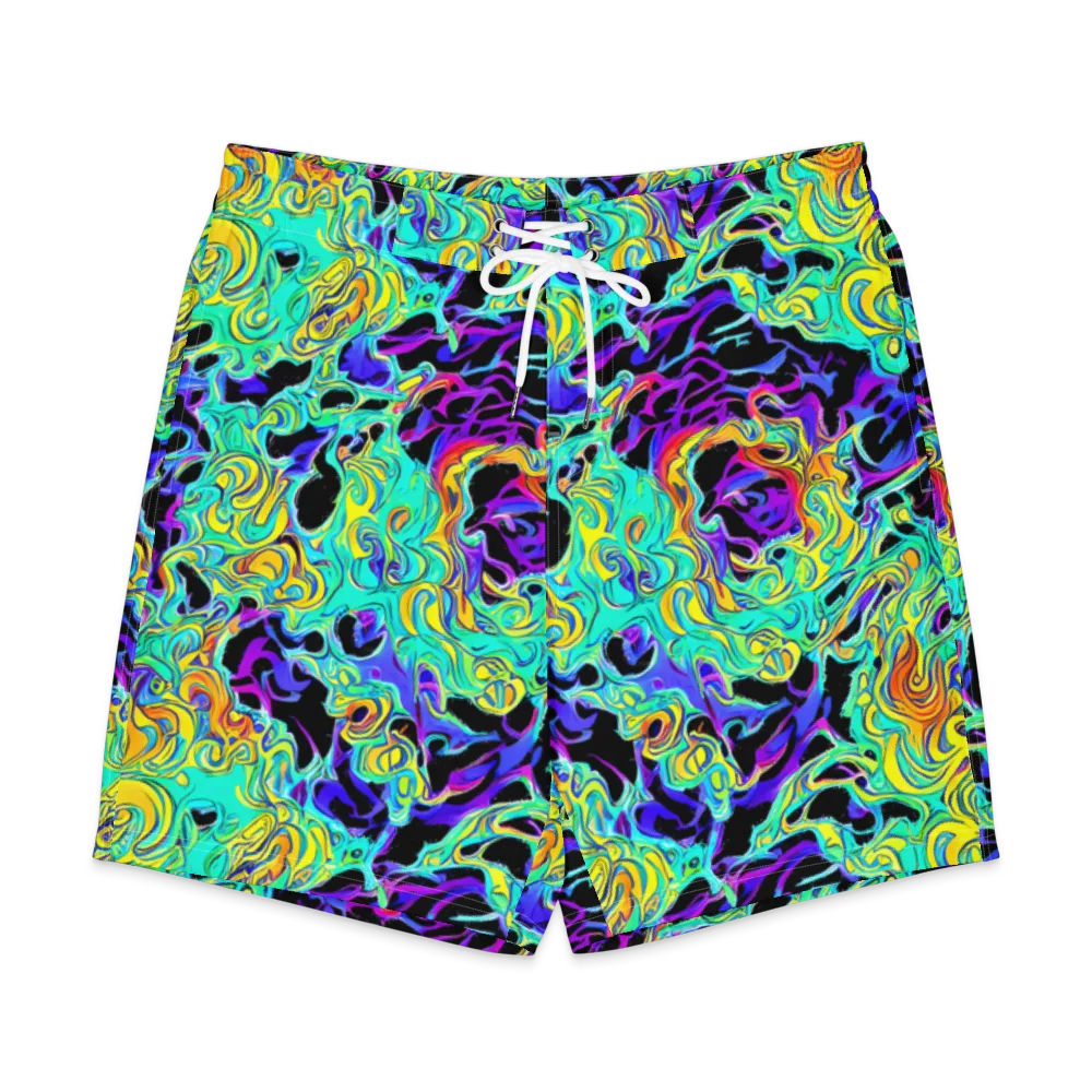 Electric Tidalwave on Men's Board Shorts — Front