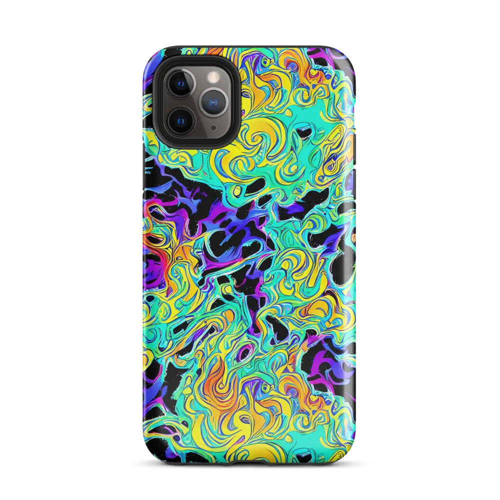 Electric Tidalwave on Tough Case for iPhone® — Front