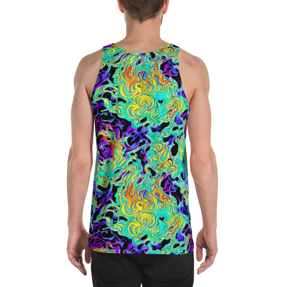 Electric Tidalwave on Men's Tank Top — Back