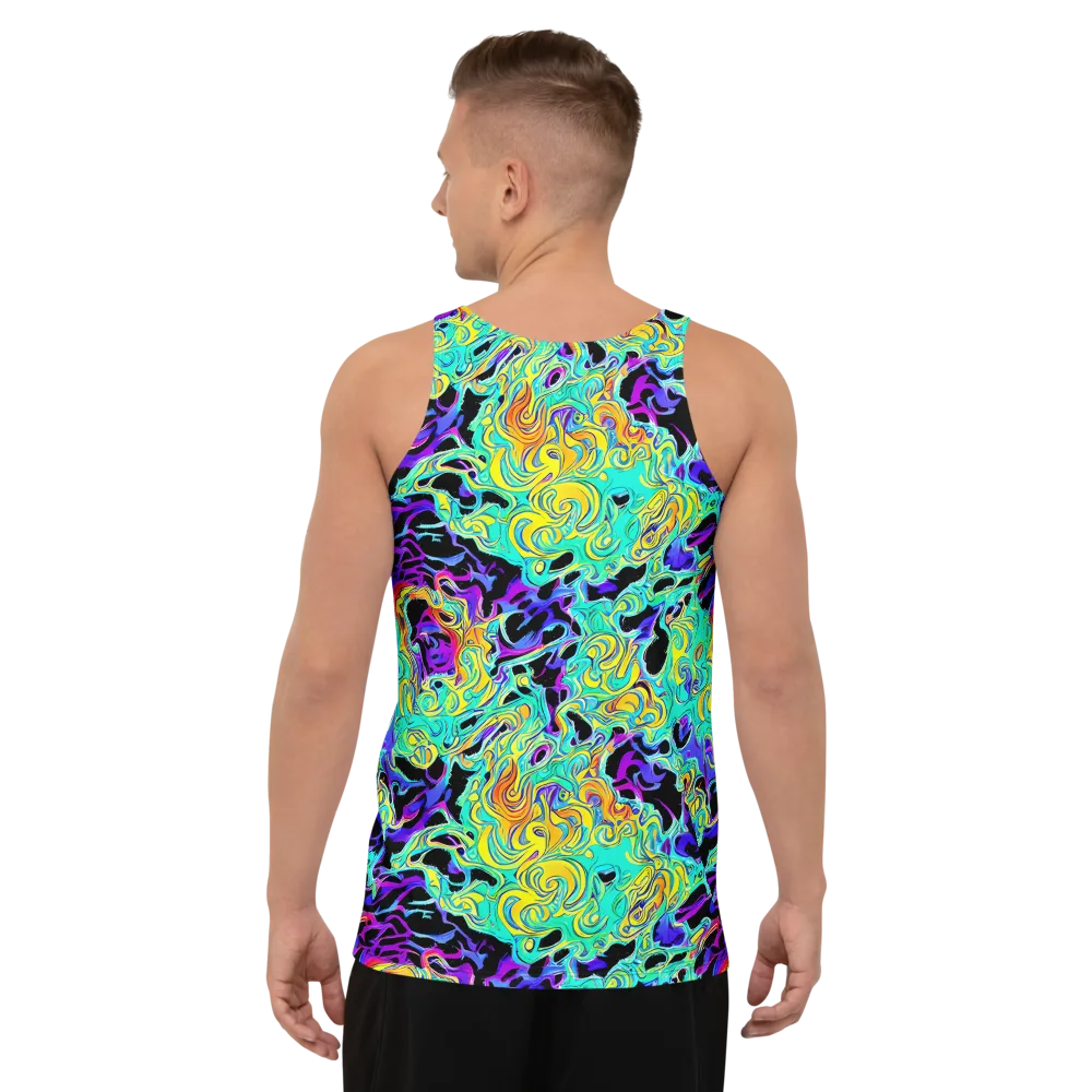 Electric Tidalwave on Men's Tank Top — Back