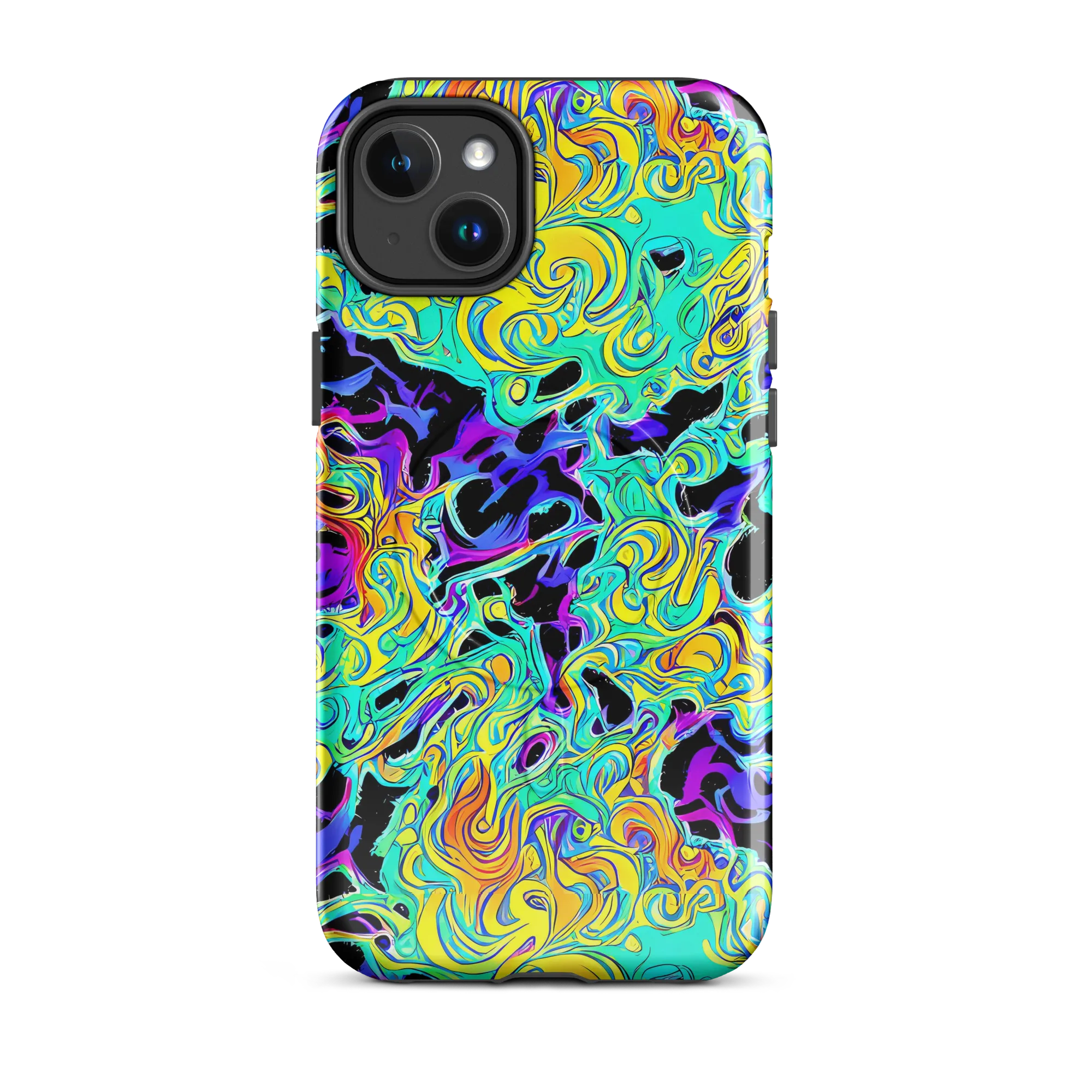 Electric Tidalwave on MagSafe Tough Case for iPhone® — Front