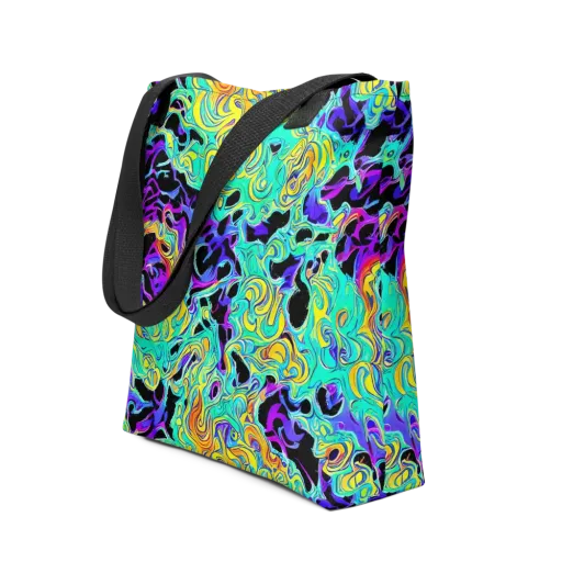 Electric Tidalwave on a Tote Bag