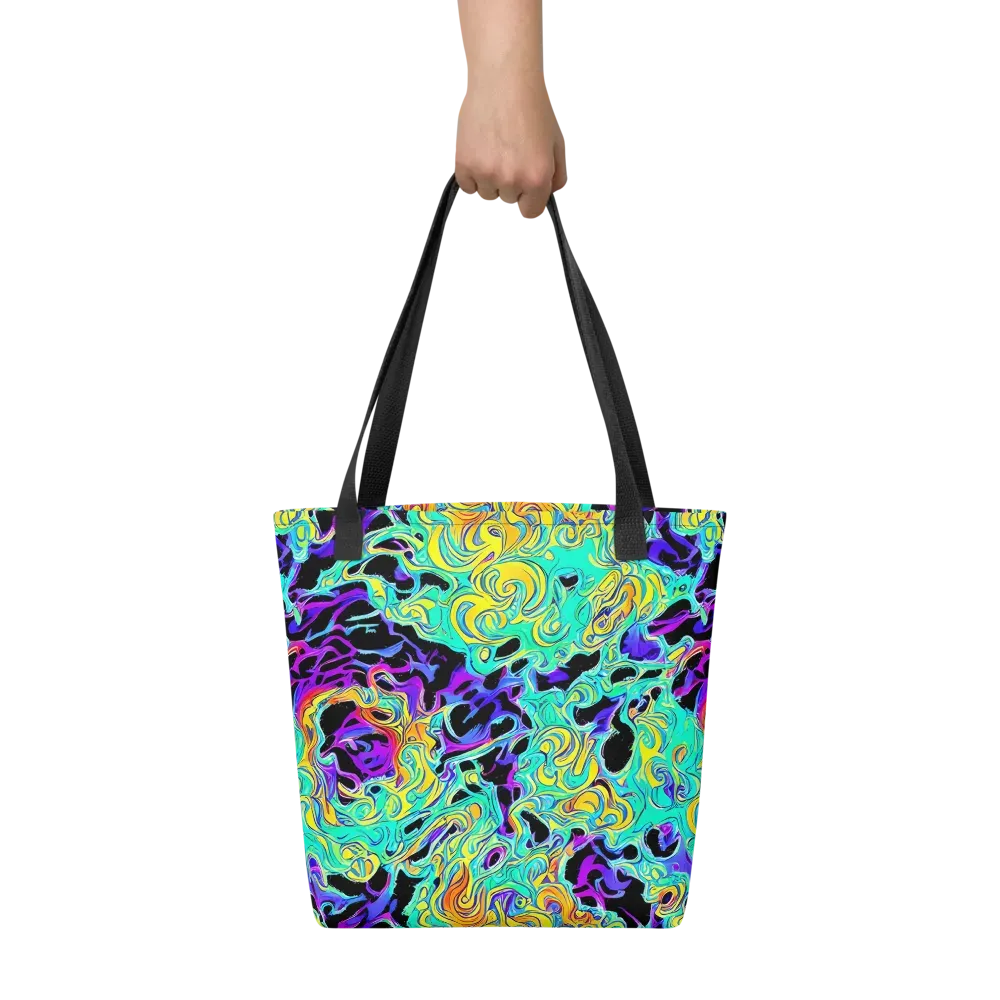 Electric Tidalwave on Tote Bag — Front