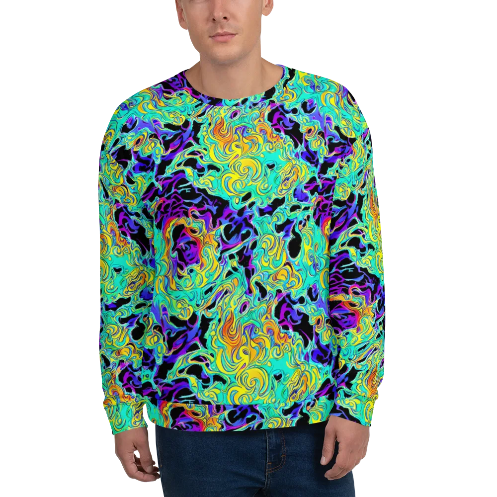 Electric Tidalwave on Sweatshirt — Front