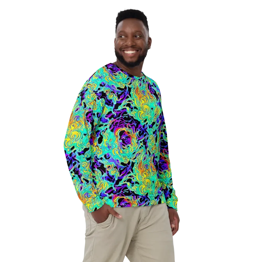 Electric Tidalwave on Sweatshirt — Front