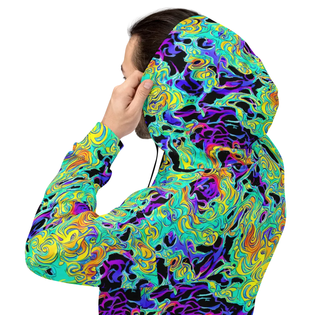 Electric Tidalwave on Hoodie — Back
