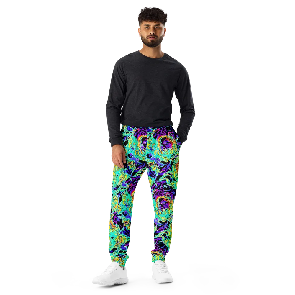 Electric Tidalwave on Men's Joggers — Front
