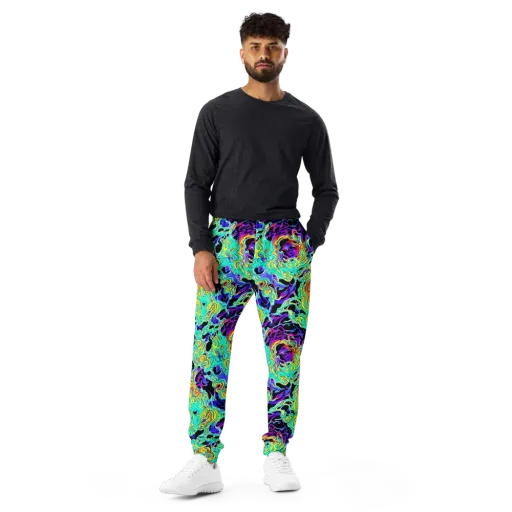 Electric Tidalwave on a Men's Joggers