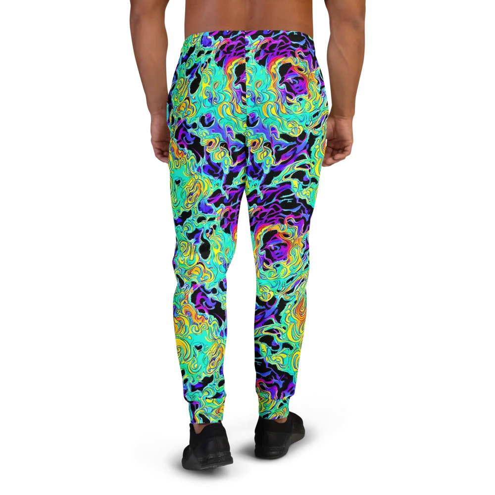 Electric Tidalwave on Men's Joggers — Back