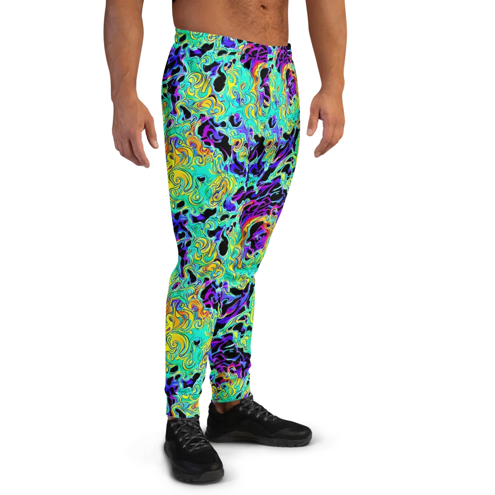 Electric Tidalwave on Men's Joggers — Right