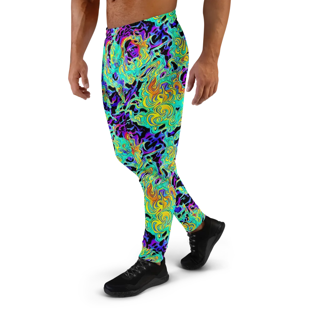 Electric Tidalwave on Men's Joggers — Left