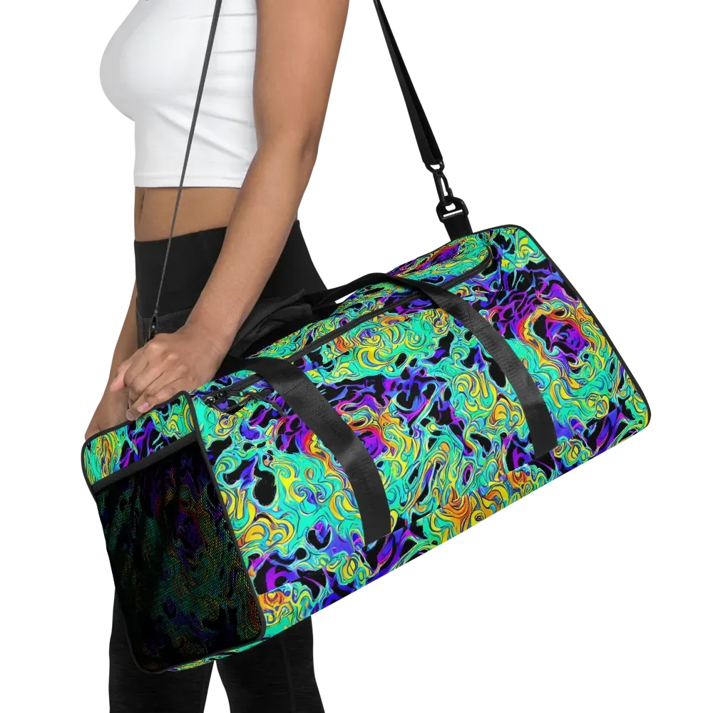 Electric Tidalwave on Duffle Bag — Front