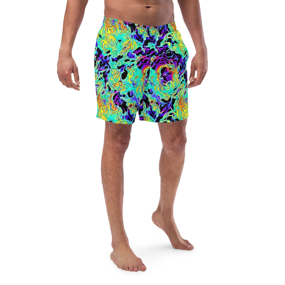 Electric Tidalwave on Swim Trunks — Front