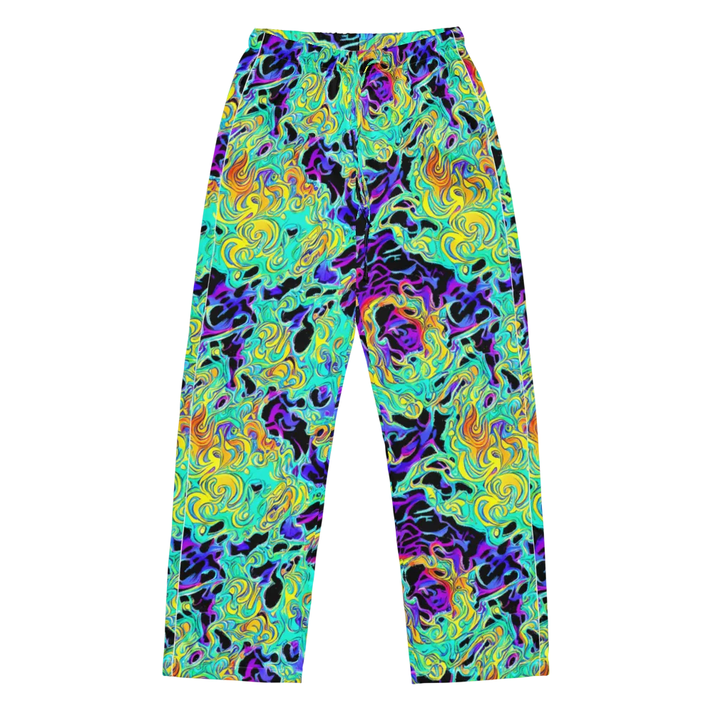 Electric Tidalwave on Women's Pajama Pants — Front