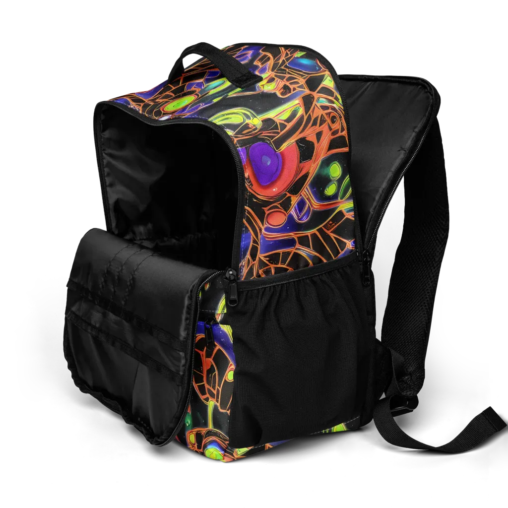 Cosmic Circuitry on Utility Backpack — Product details 2
