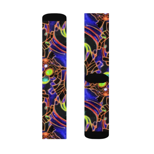 Cosmic Circuitry on a Socks