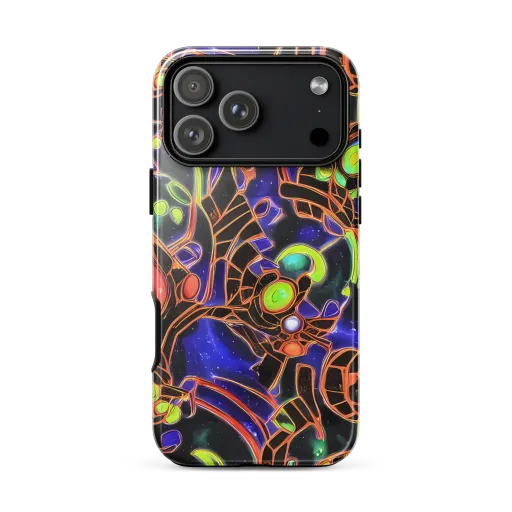 Cosmic Circuitry on a Tough Case for iPhone®