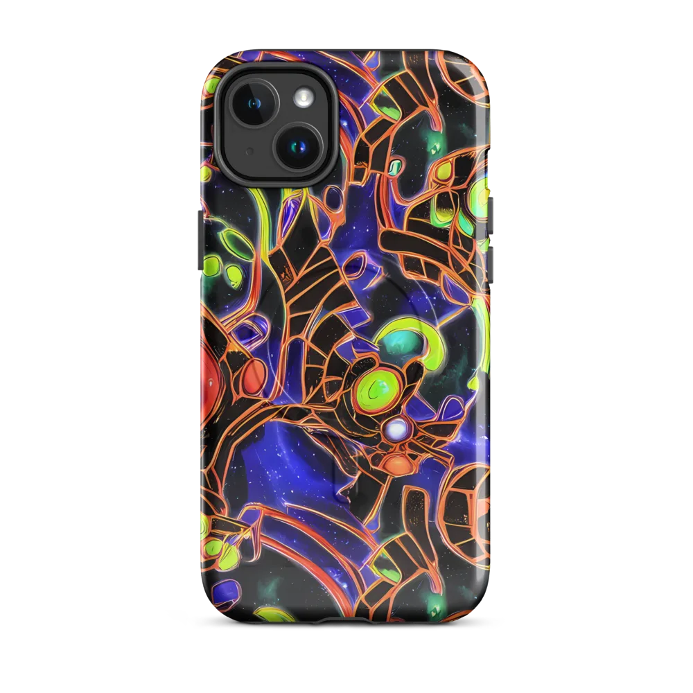 Cosmic Circuitry on MagSafe Tough Case for iPhone® — Front