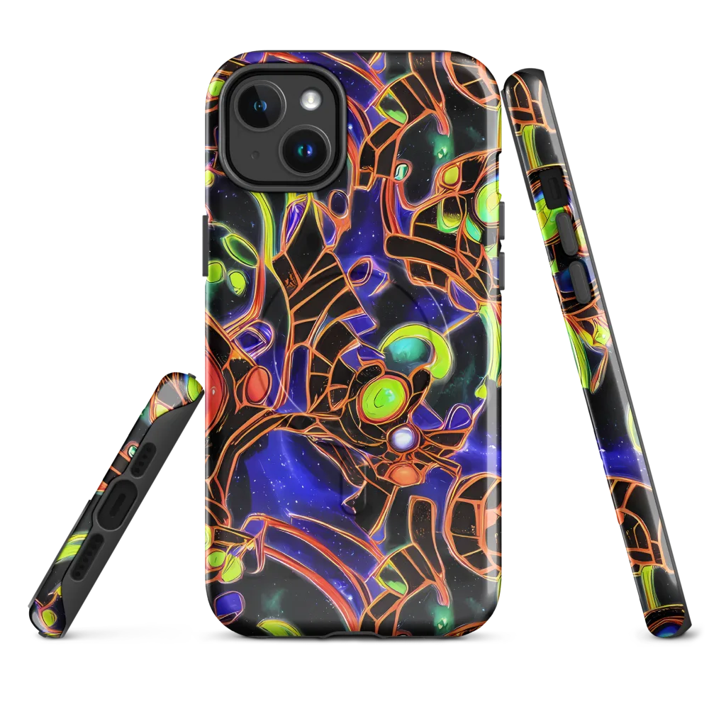 Cosmic Circuitry on MagSafe Tough Case for iPhone® — Front