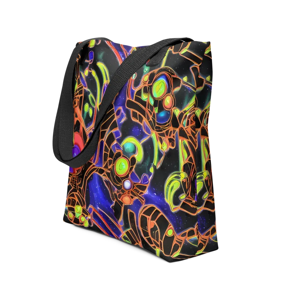 Cosmic Circuitry on Tote Bag — Front