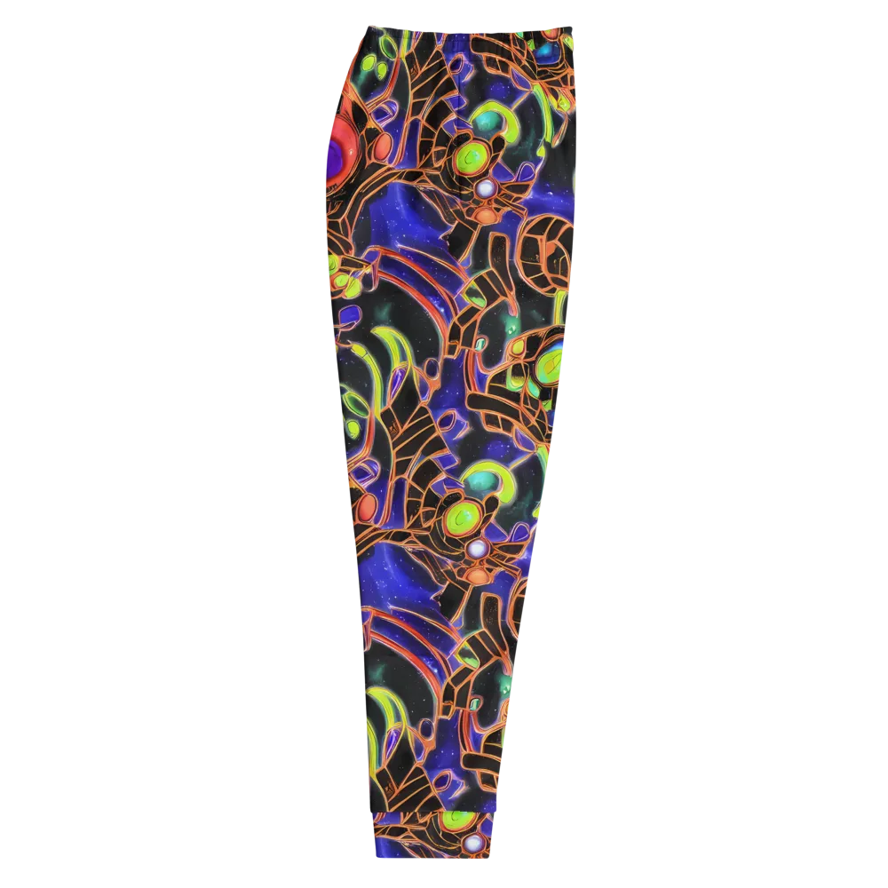 Cosmic Circuitry on Men's Joggers — Right