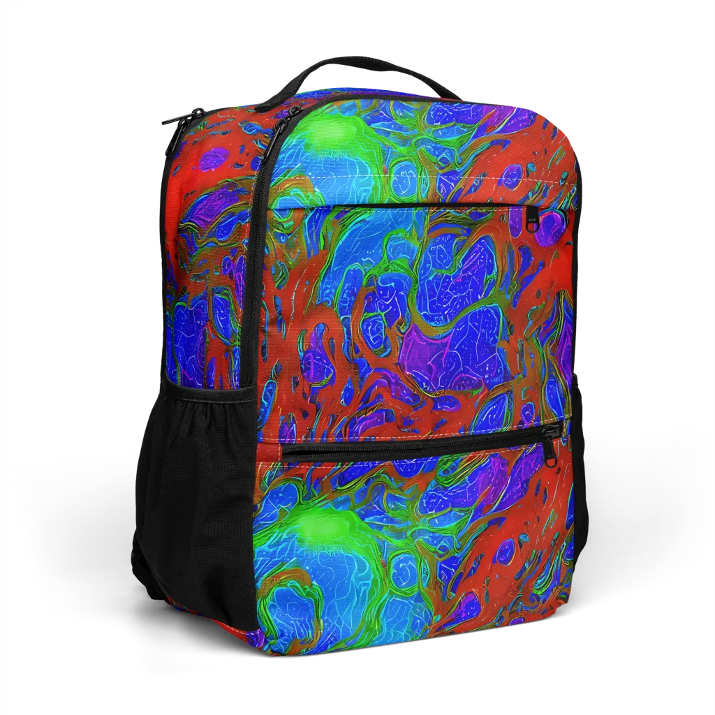 Cosmic Magma on Utility Backpack — Right Front