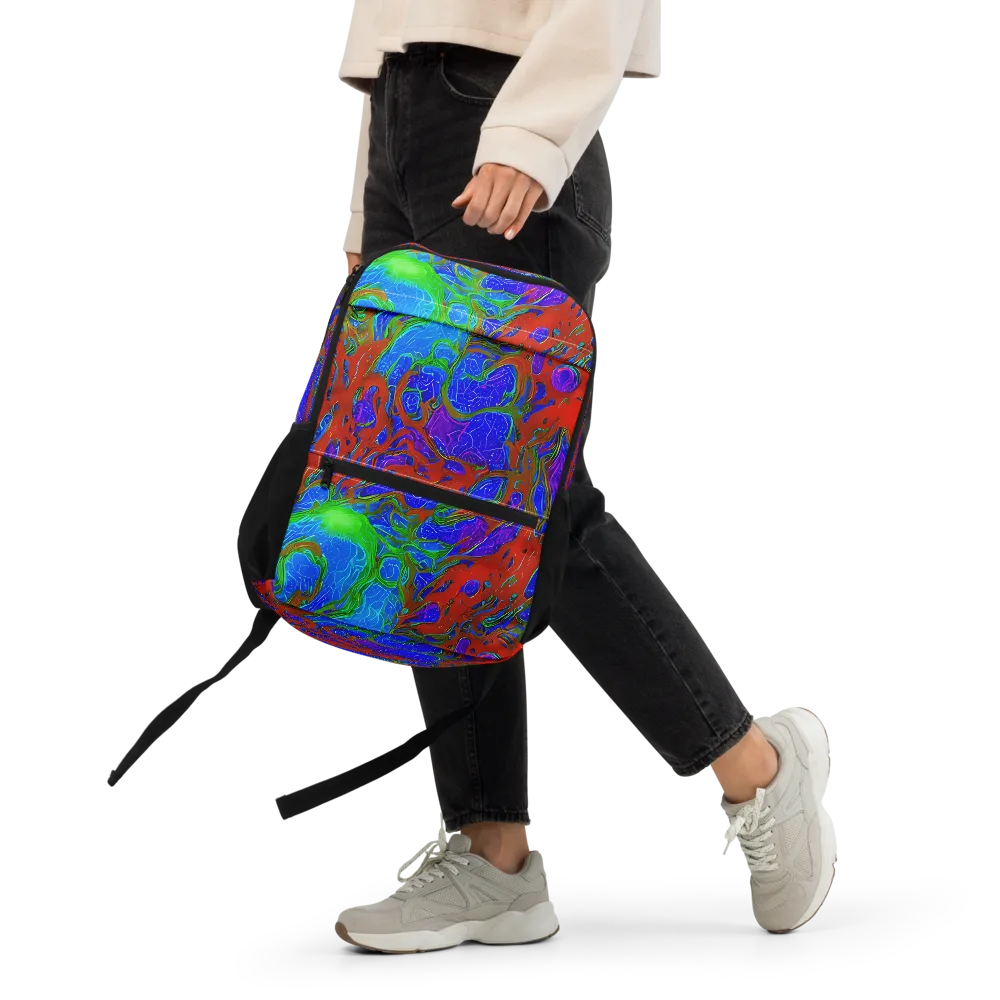 Cosmic Magma on Utility Backpack — Front
