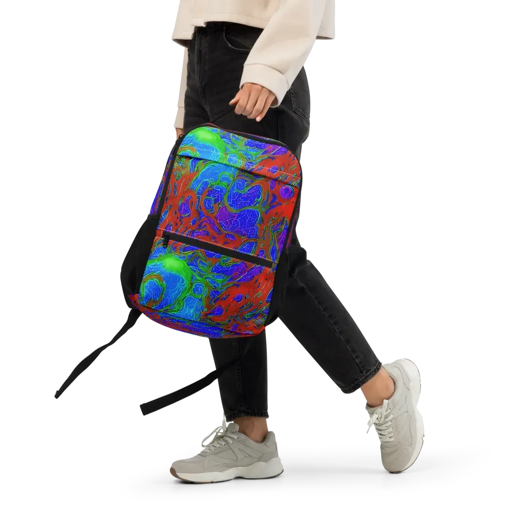 Cosmic Magma on Utility Backpack — Front