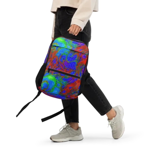 Cosmic Magma on a Utility Backpack