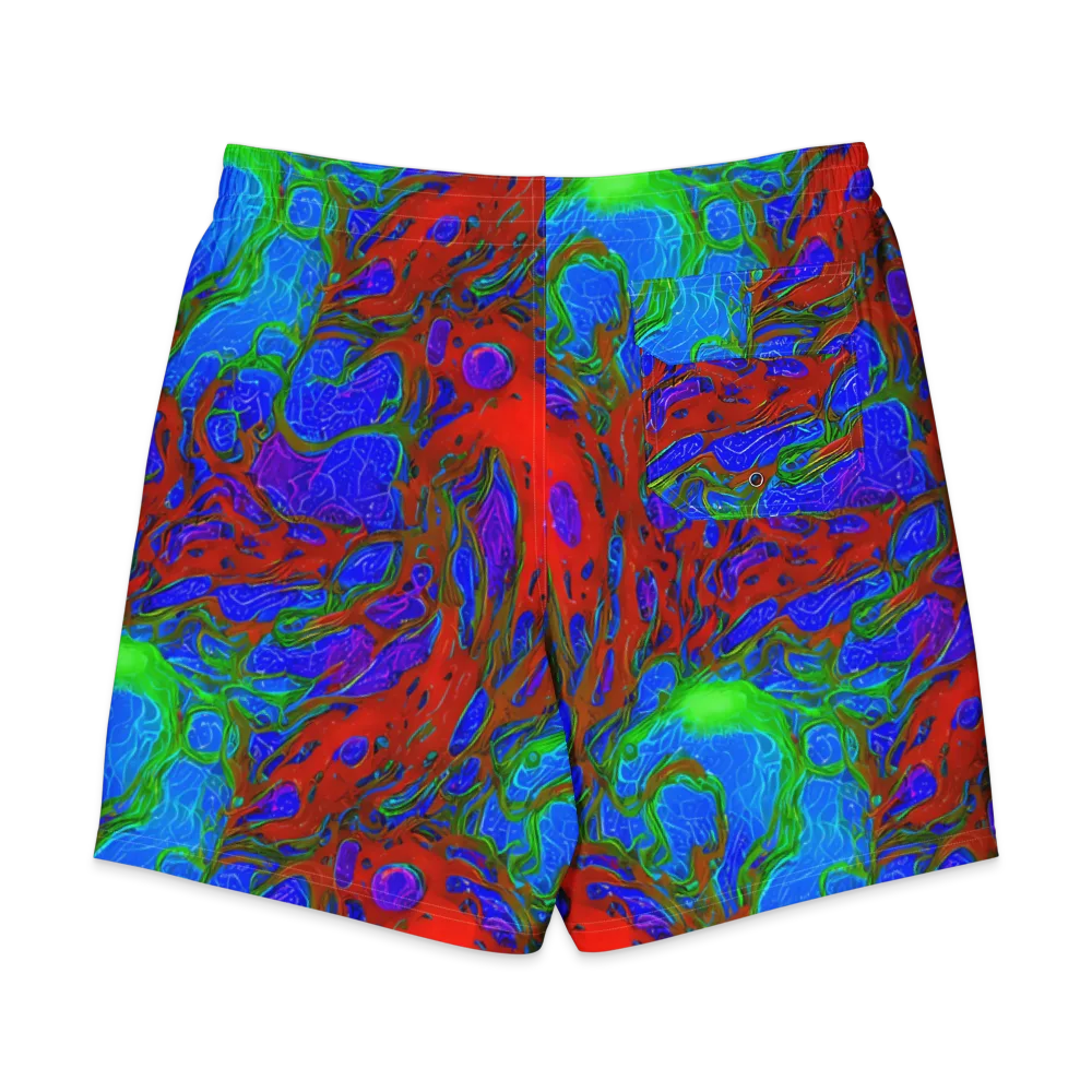 Cosmic Magma on Men's Board Shorts — Back