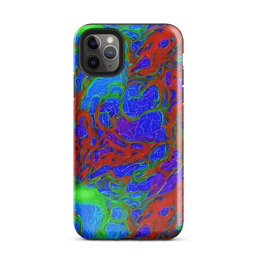 Cosmic Magma on a Tough Case for iPhone®