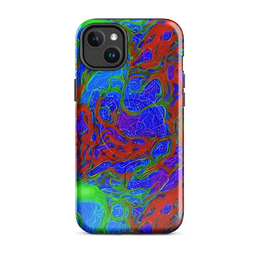 Cosmic Magma on MagSafe Tough Case for iPhone® — Front