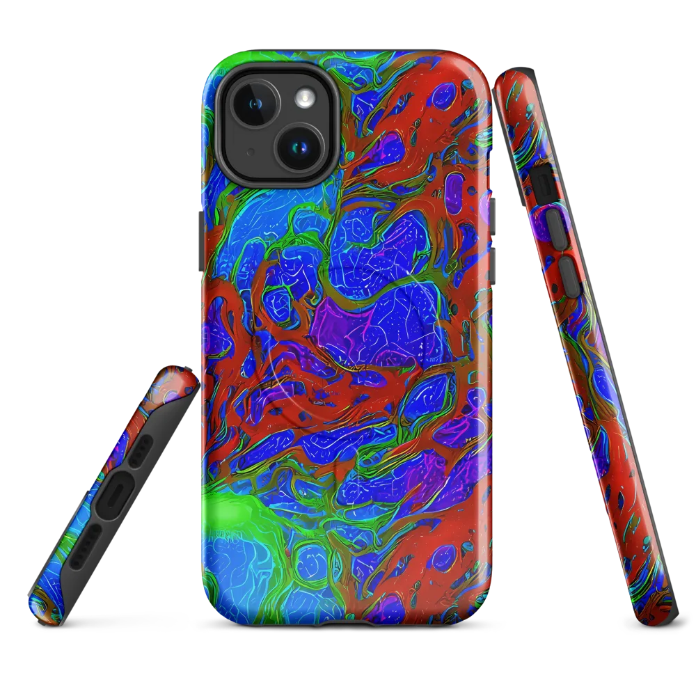 Cosmic Magma on MagSafe Tough Case for iPhone® — Front