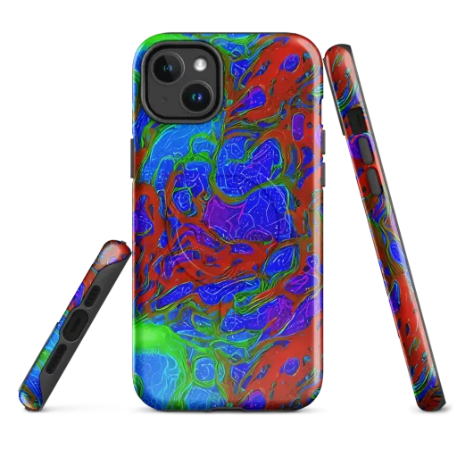Cosmic Magma on a MagSafe Tough Case for iPhone®
