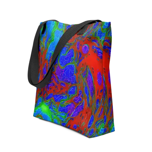 Cosmic Magma on a Tote Bag