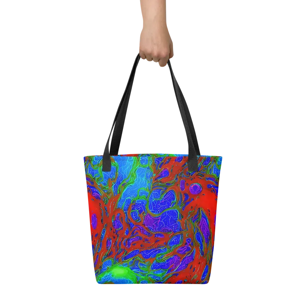 Cosmic Magma on Tote Bag — Front