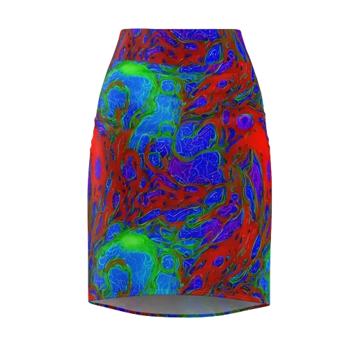 Cosmic Magma on a Pencil Skirt