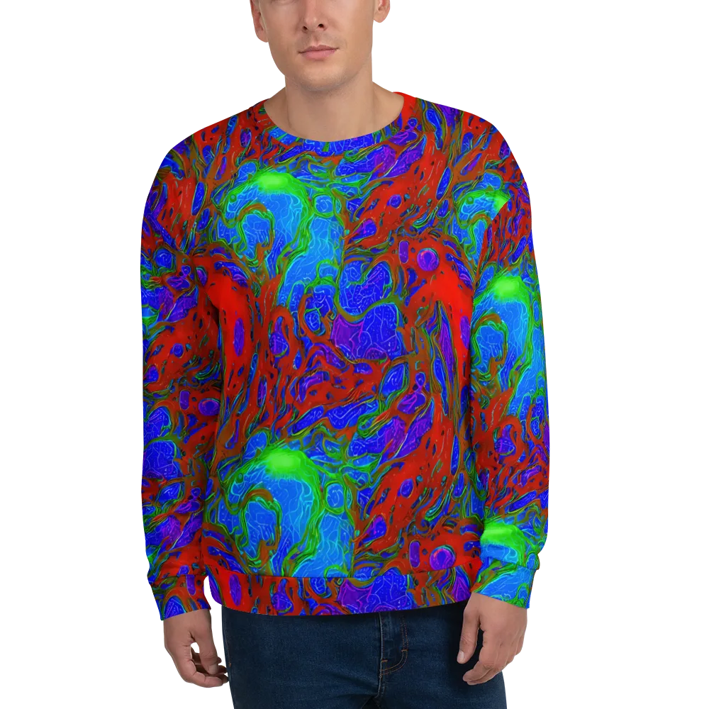 Cosmic Magma on Sweatshirt — Front