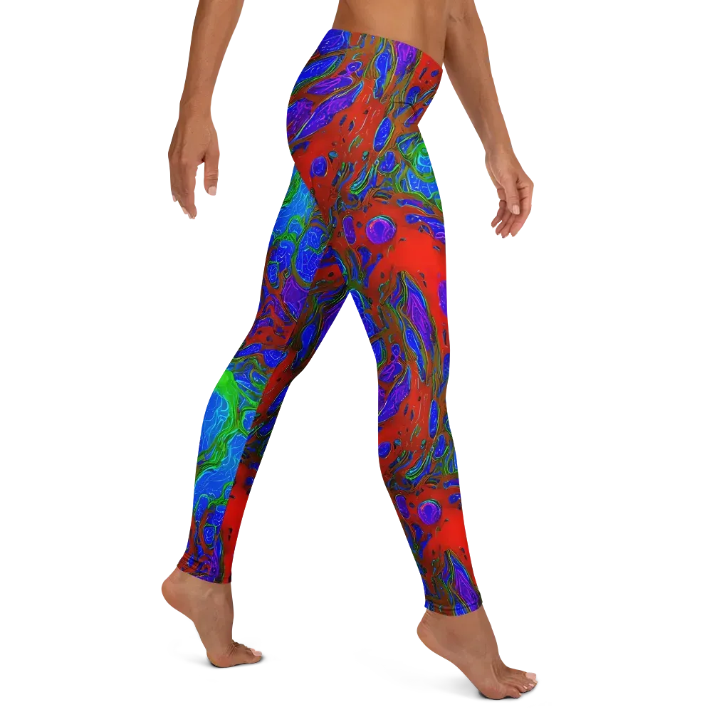 Cosmic Magma on Leggings — Right
