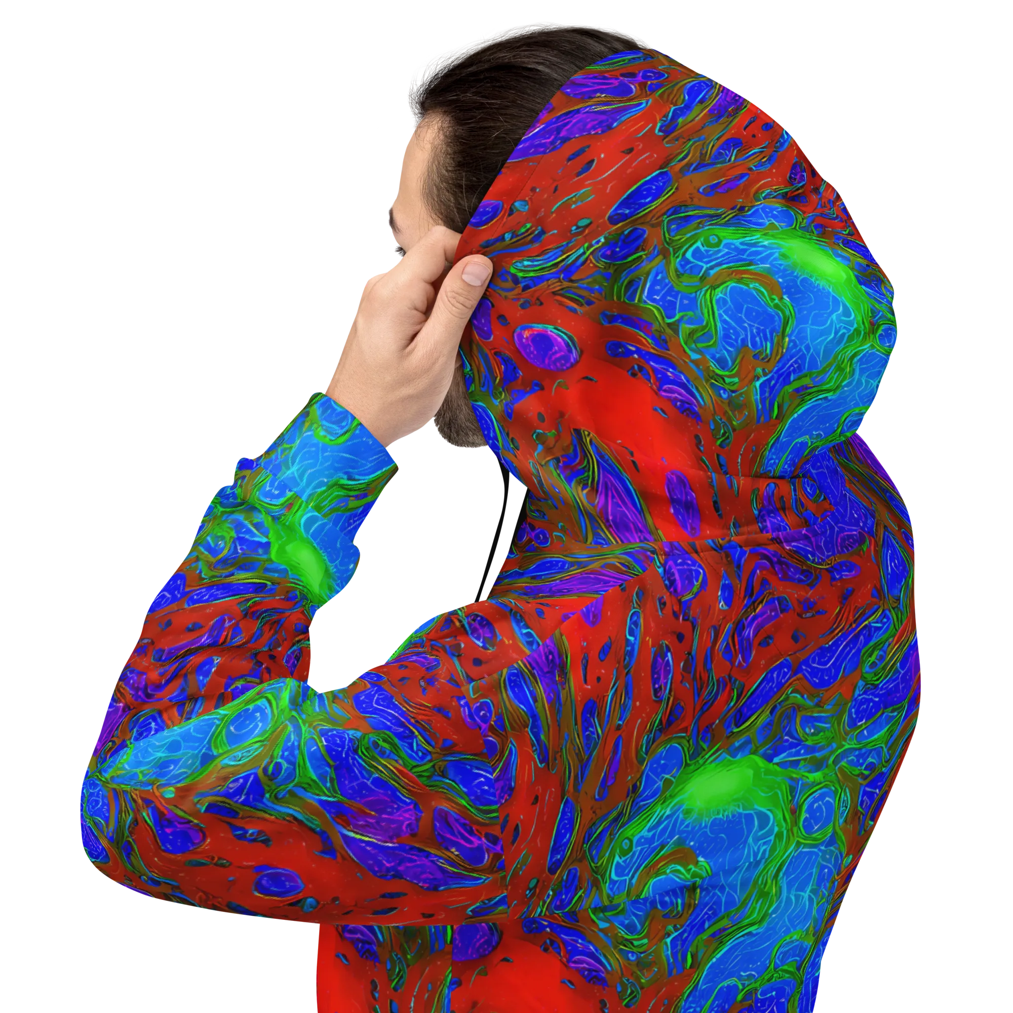 Cosmic Magma on Hoodie — Back