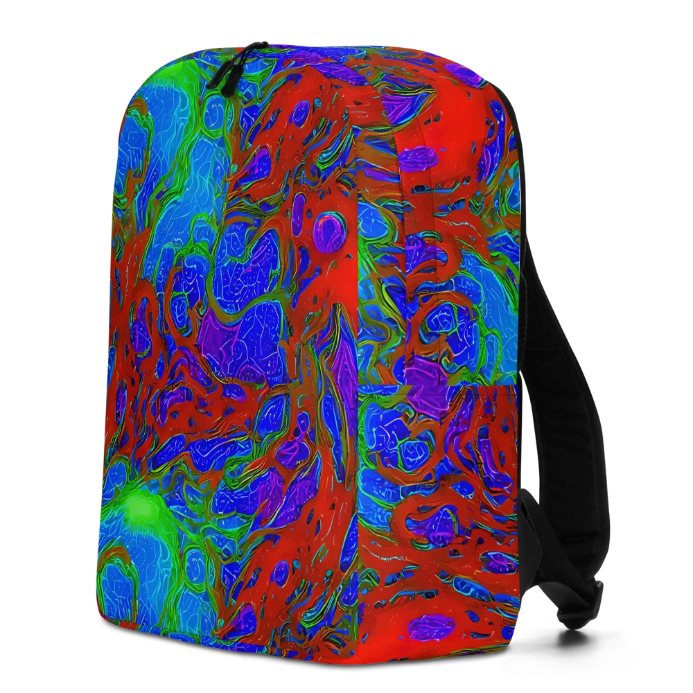 Cosmic Magma on Minimalist Backpack — Left
