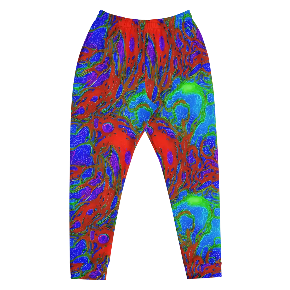 Cosmic Magma on Men's Joggers — Front