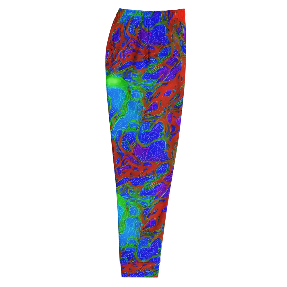 Cosmic Magma on Men's Joggers — Right